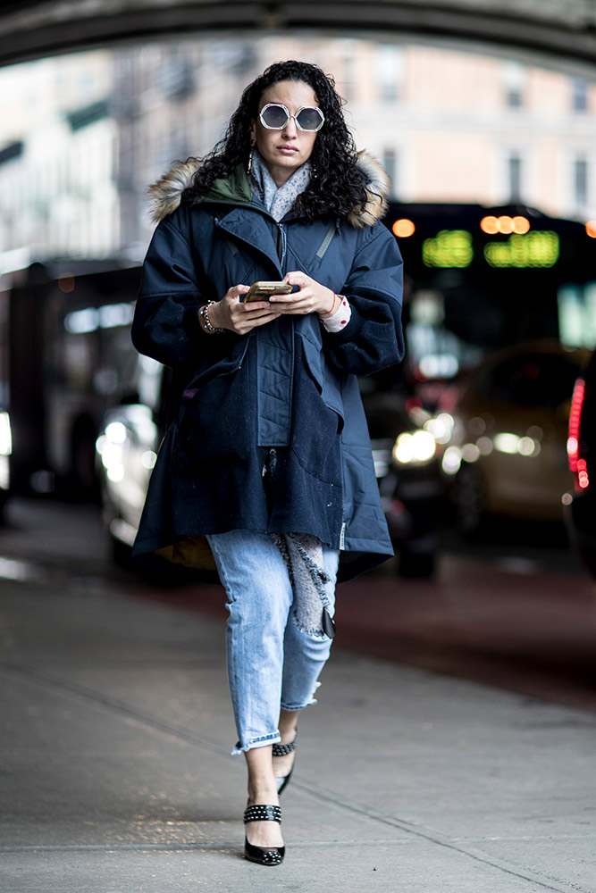 New York Fashion Week Fall 2018 Street Style #25