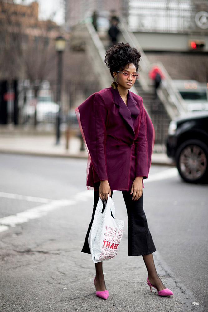 New York Fashion Week Fall 2018 Street Style #64