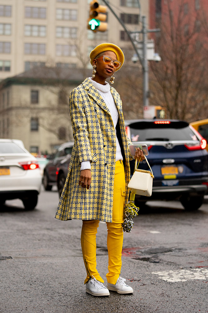 New York Fashion Week Street Style Fall 2020 #45