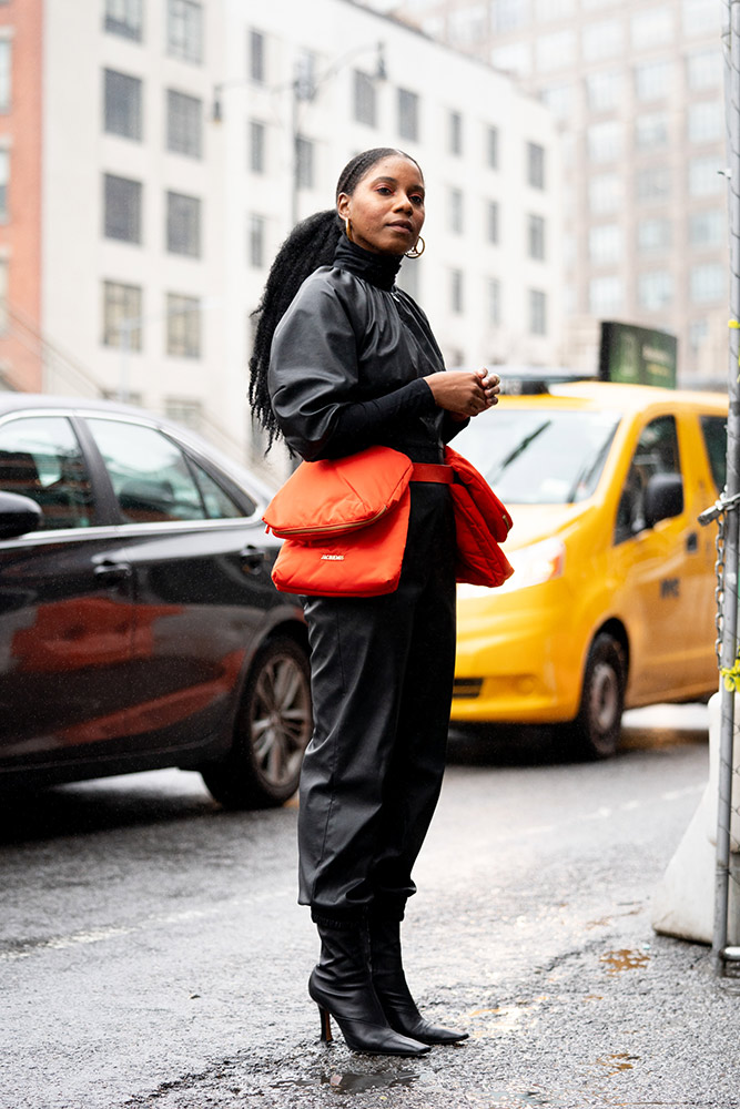 New York Fashion Week Street Style Fall 2020 #46