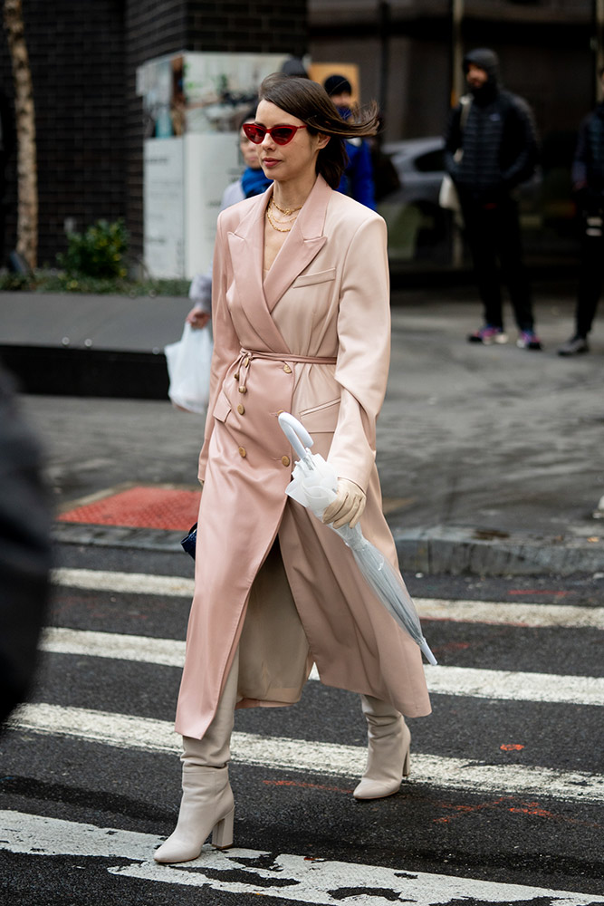 New York Fashion Week Street Style Fall 2020 #59