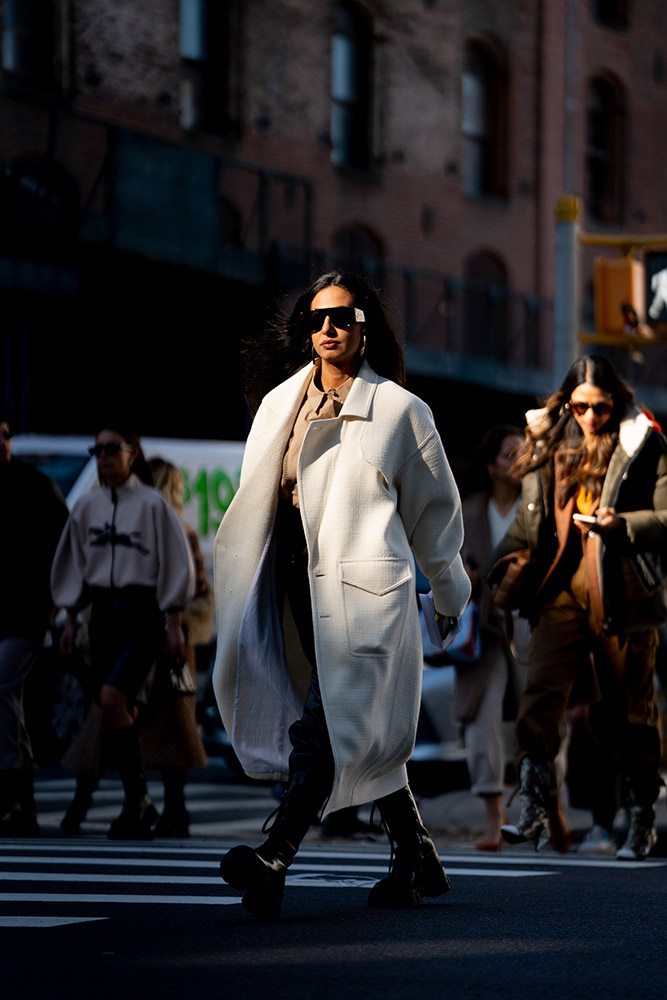 New York Fashion Week Street Style Fall 2020 #60