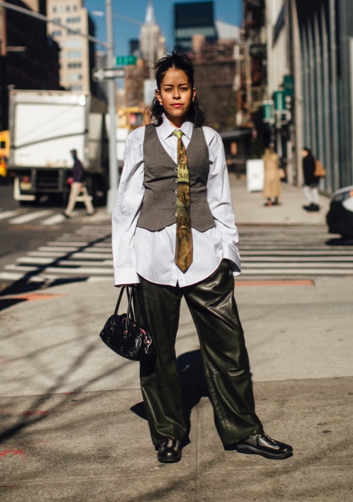 NYFW Fall 2022 Street Style #46