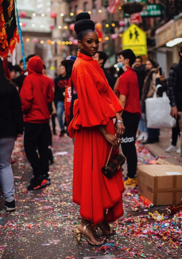 NYFW Fall 2022 Street Style #95