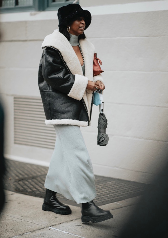 NYFW Fall 2022 Street Style #65