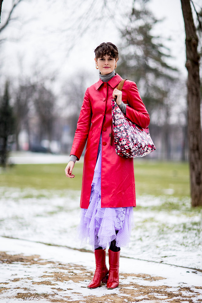 Paris Fashion Week Fall 2018 Street Style #45