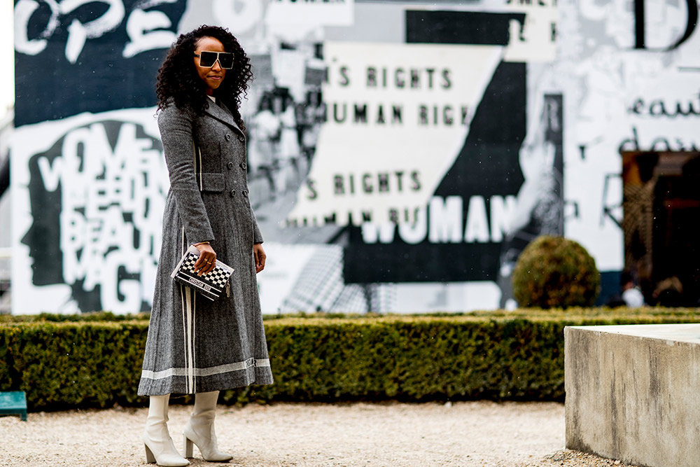 Paris Fashion Week Fall 2018 Street Style #95