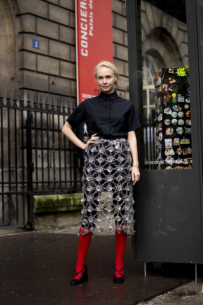 Paris Fashion Week Street Style Fall 2020 #48