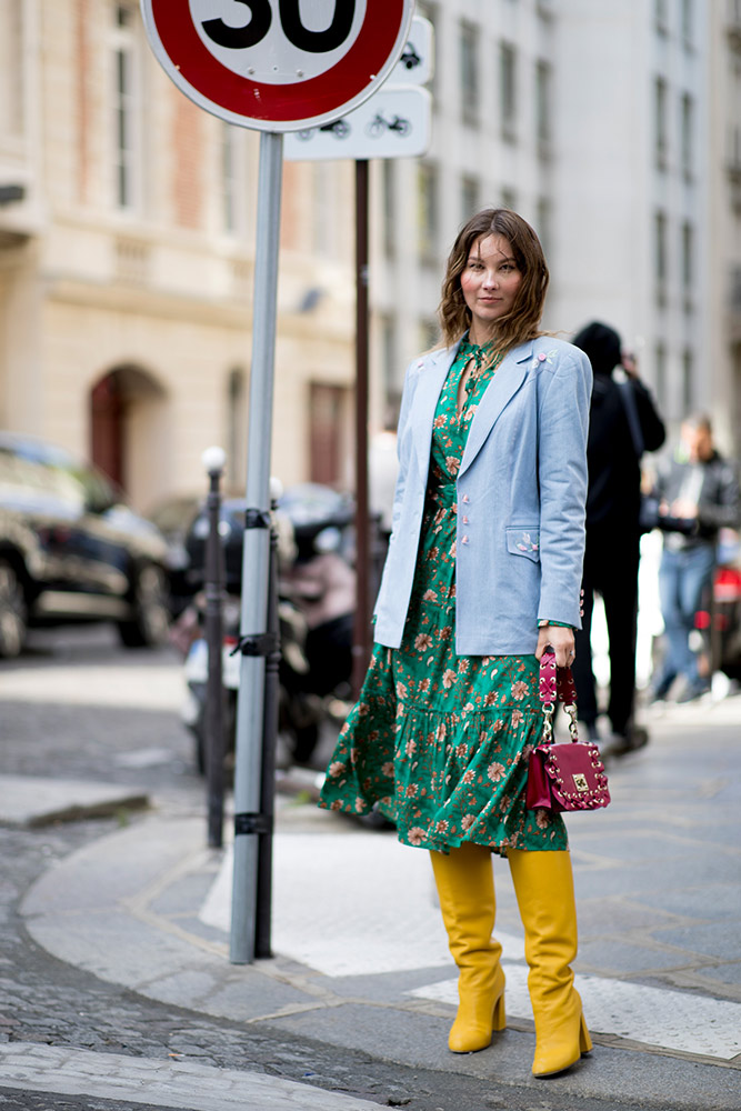 Paris Fashion Week Street Style Spring 2019 #54