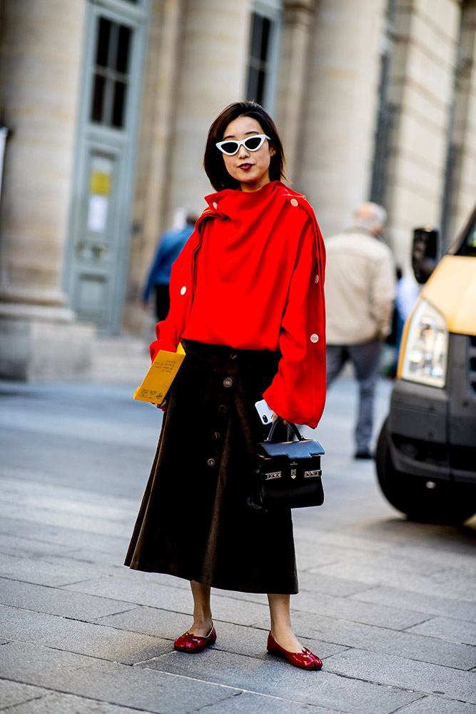 Paris Fashion Week Street Style Spring 2019 #31