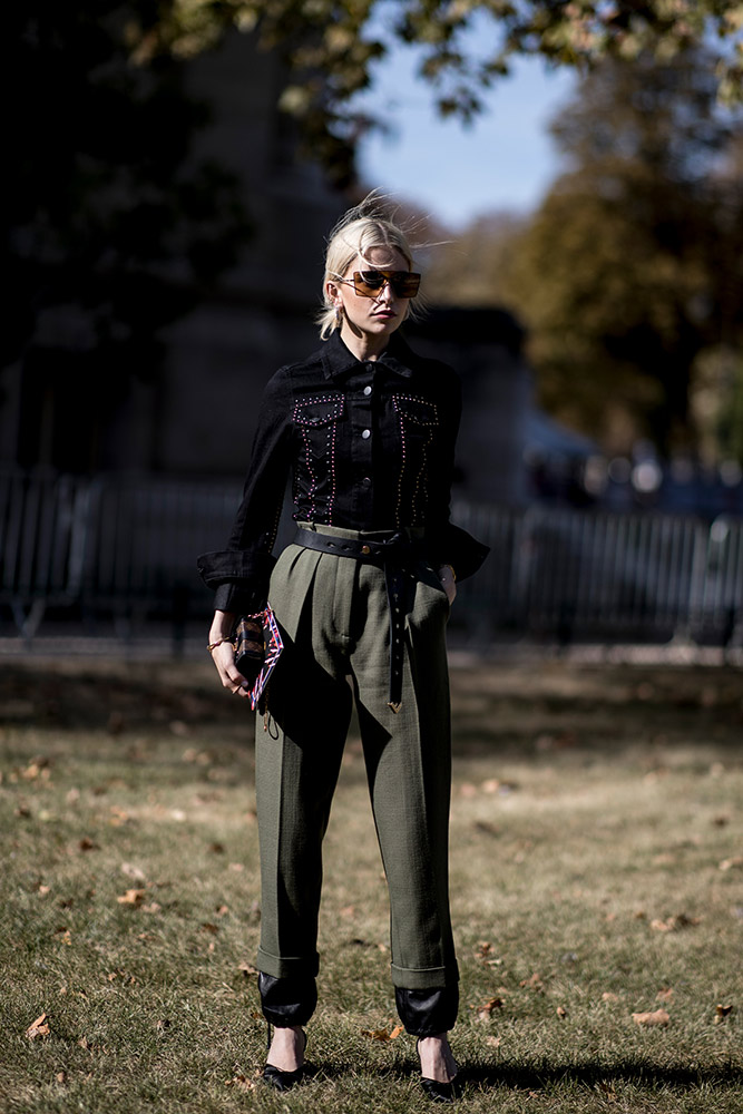 Paris Fashion Week Street Style Spring 2019 #62