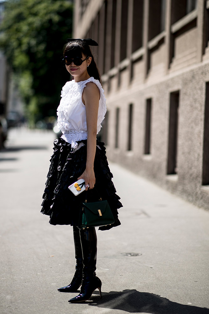 Paris Haute Couture Fall 2018 Street Style #71