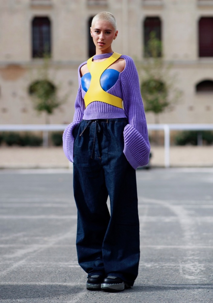 PFW Spring 2022 Street Style #41