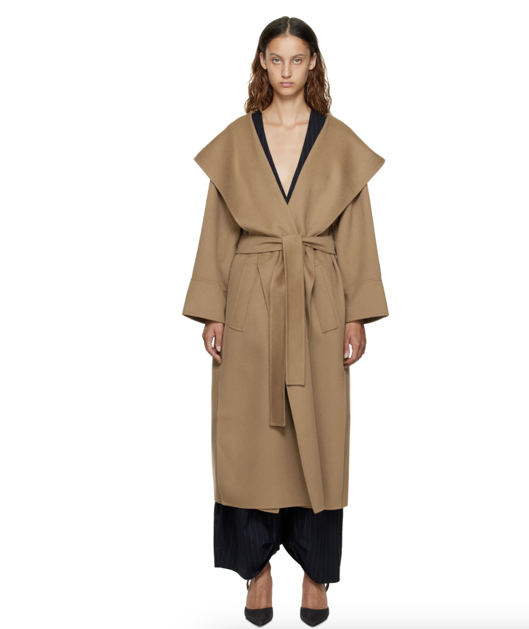 S MAX MARA Brown Winter Coat