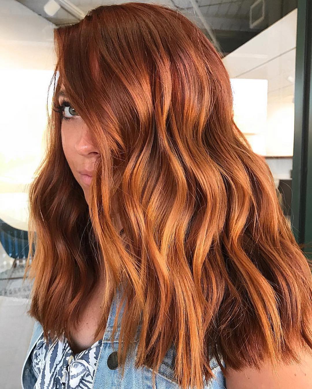 Copper Balayage