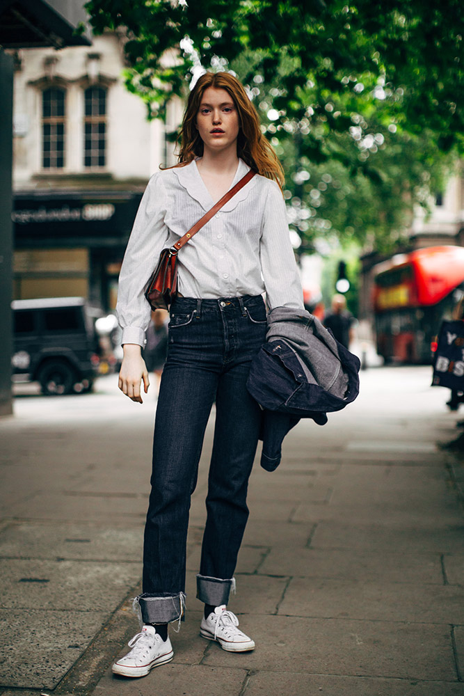 The Women of Men's Fashion Week Street Style, Spring 2019 #10