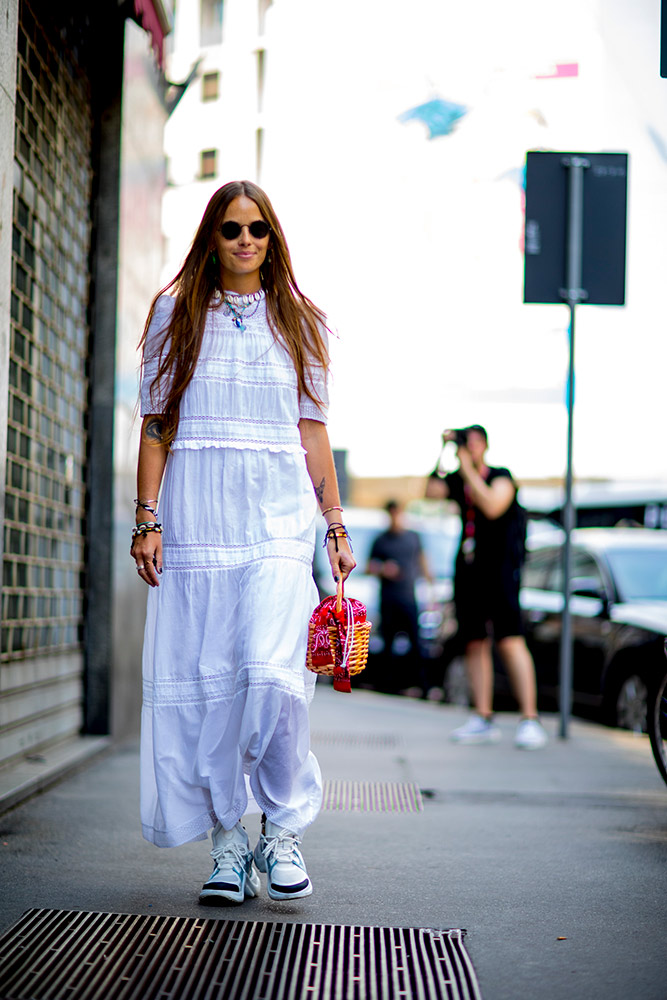 The Women of Men's Fashion Week Street Style, Spring 2019 #33