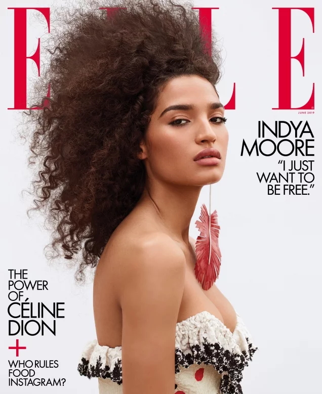 HIT: ELLE June 2019 Indya Moore by Zoey Grossman